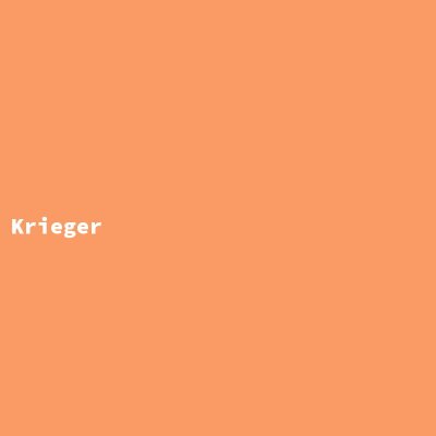 Hersteller: Krieger